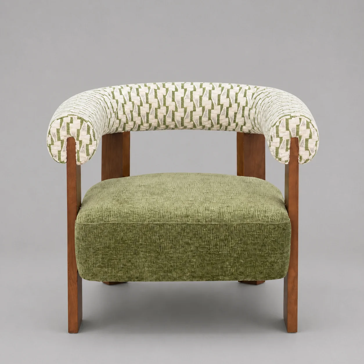 A00077 Lounge Chair in a finished interior.