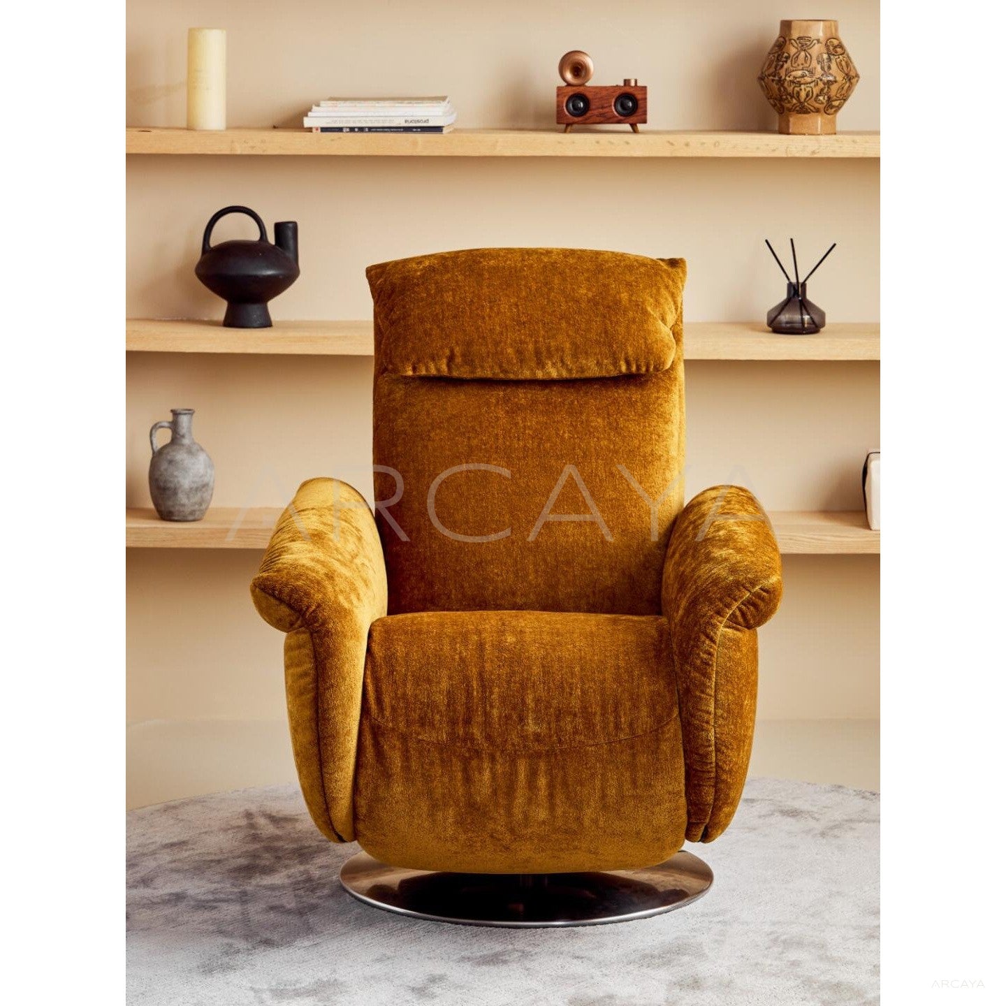 Electric Single Recliner Sofa