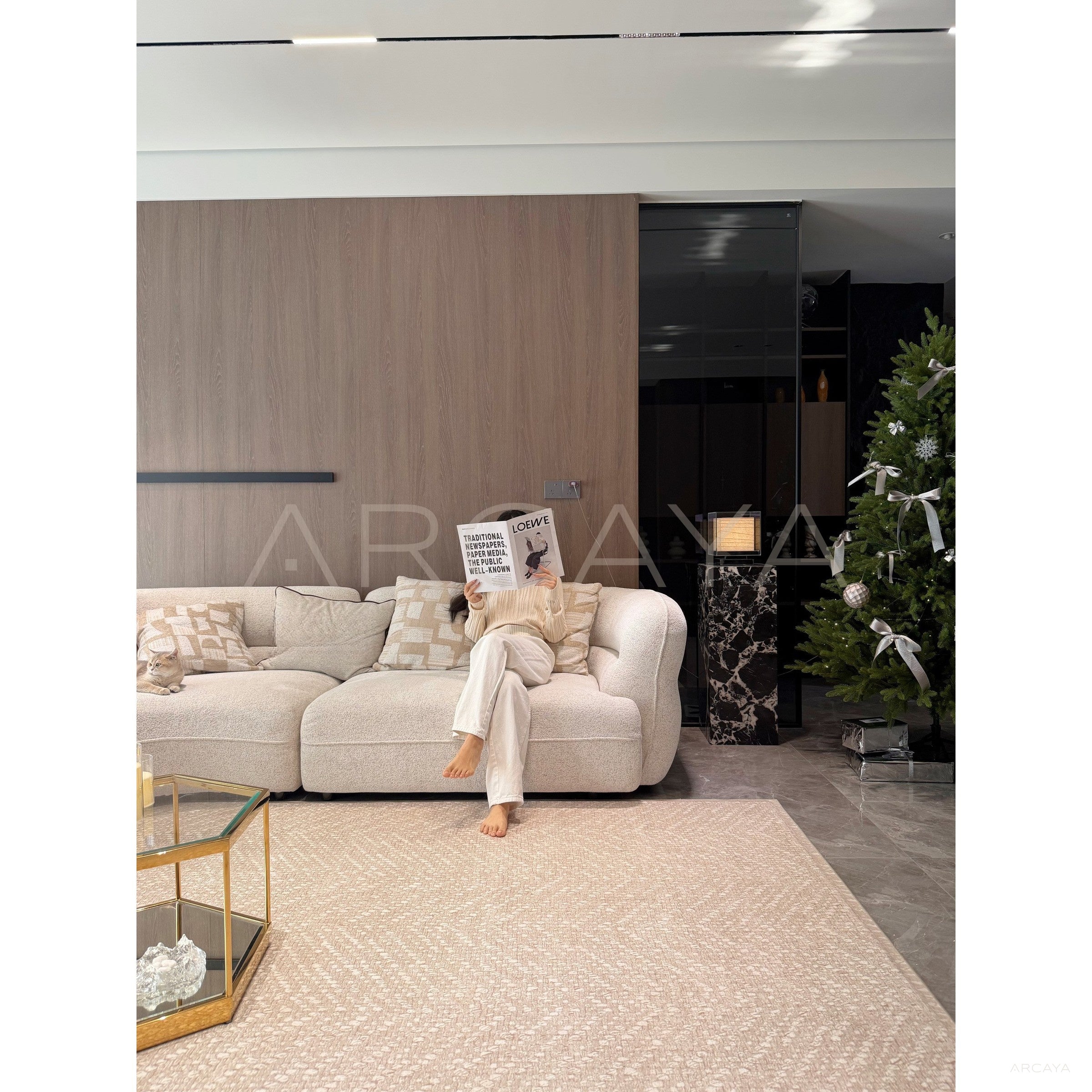 Relaxed Irregular Sofa - scene