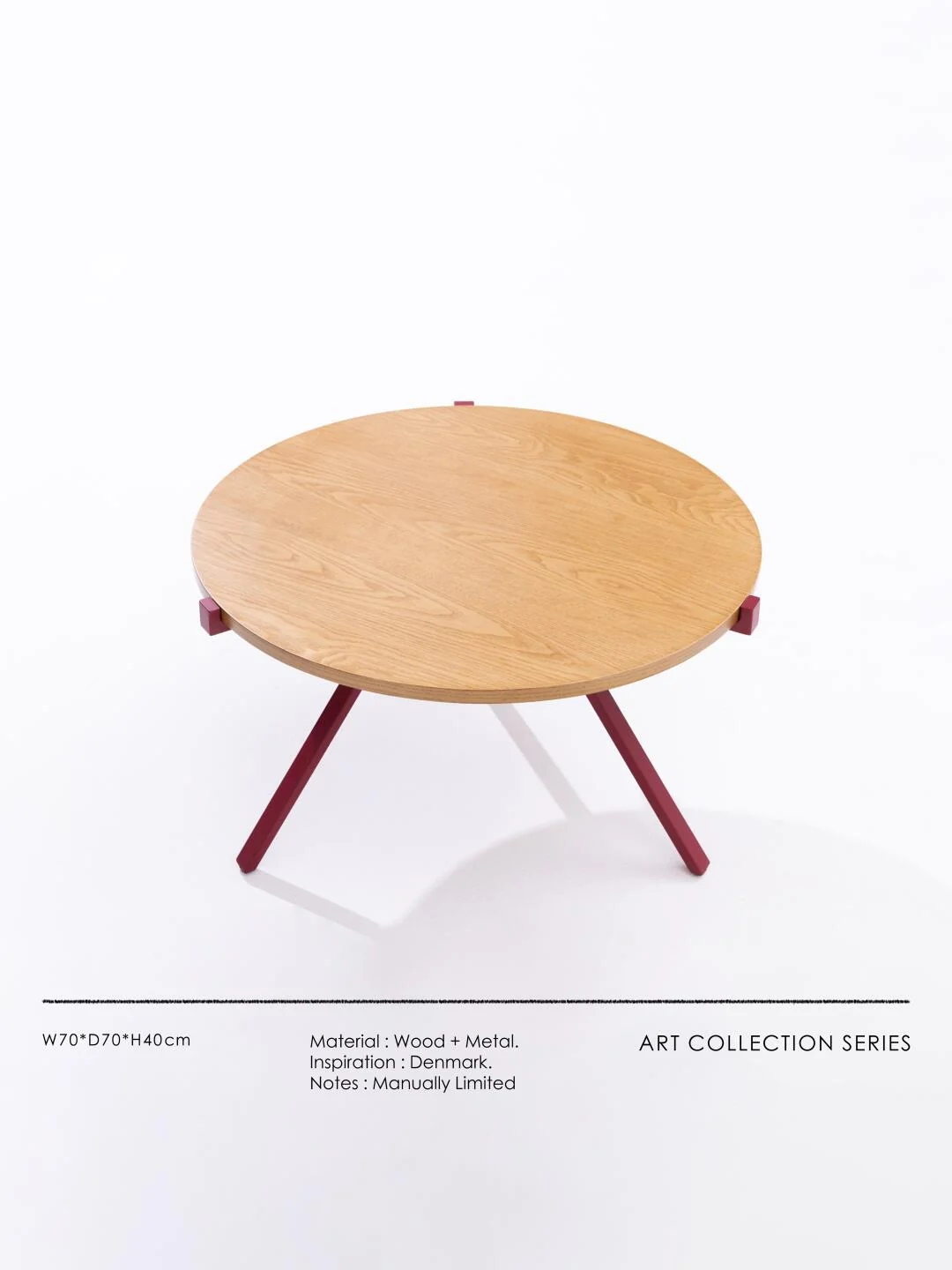 Sable Form Coffee Table in a finished interior.