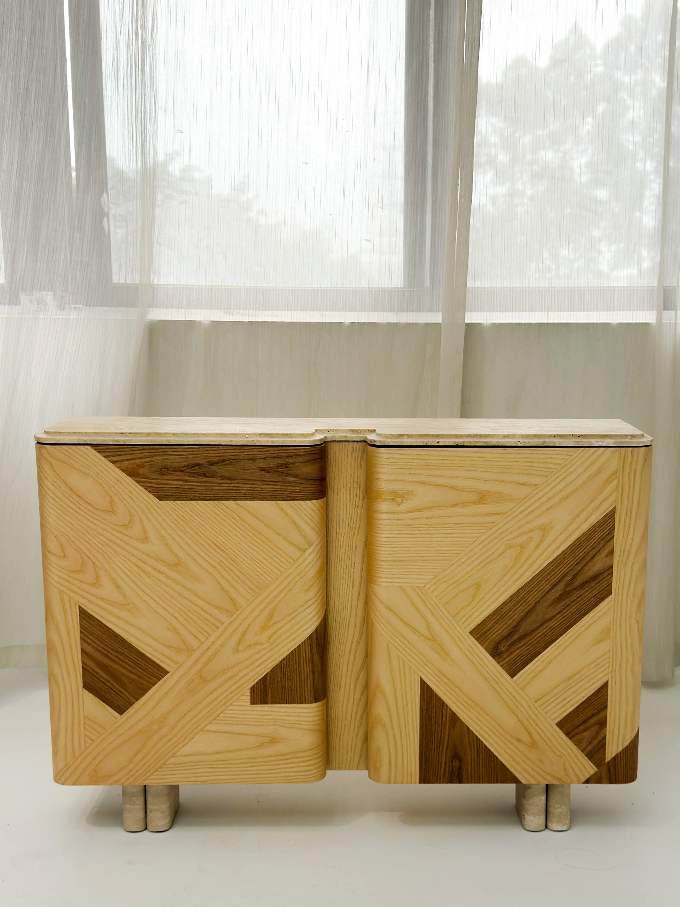 Juniper Field Sideboard in a finished interior.