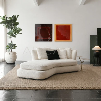 Elodie Field Straight Sofa - product view 01