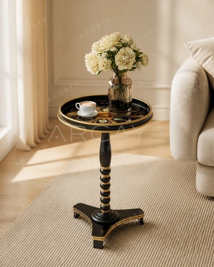 Nori Painted Side Table — view 02