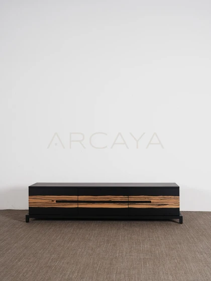 Enna Linen Media Console - product detail 06