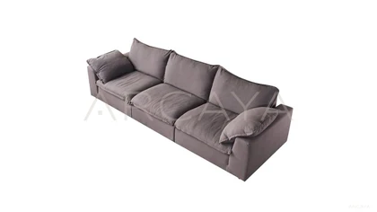 Juno Birch Straight Sofa - product view 02