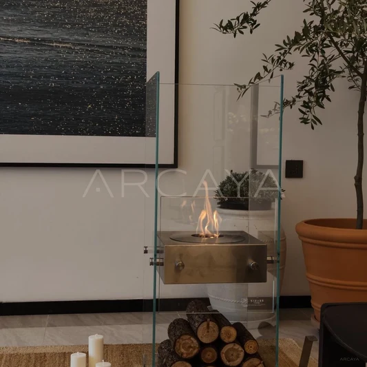 Home Fireplace Warm Romantic - main