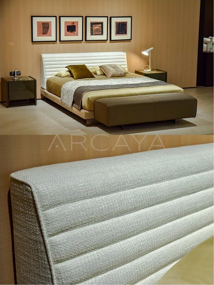 Juno Slate Bed - front view 02