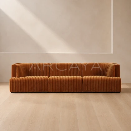 Enna Manor Modular Sectional - front view 17