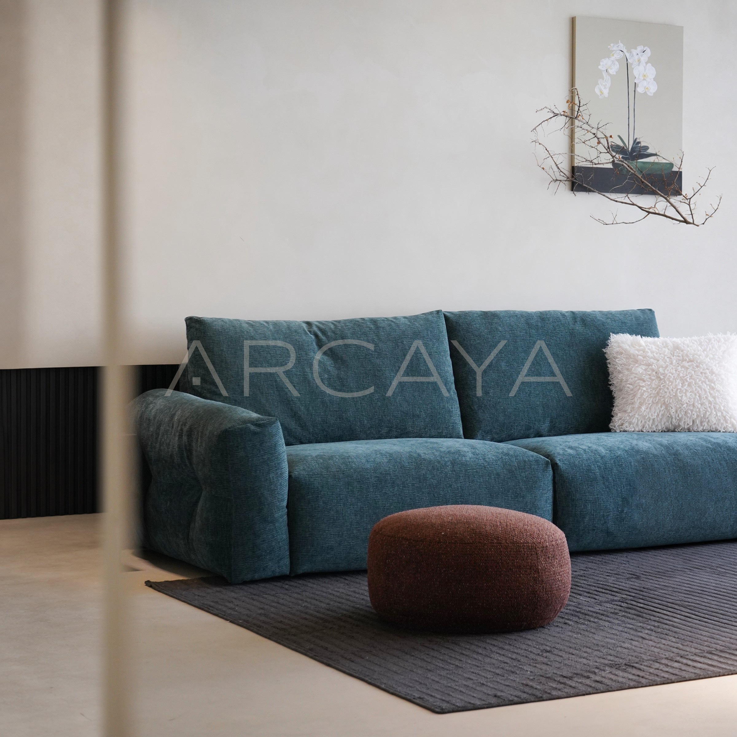 Dio Peacock Blue Zhiyu Sofa
