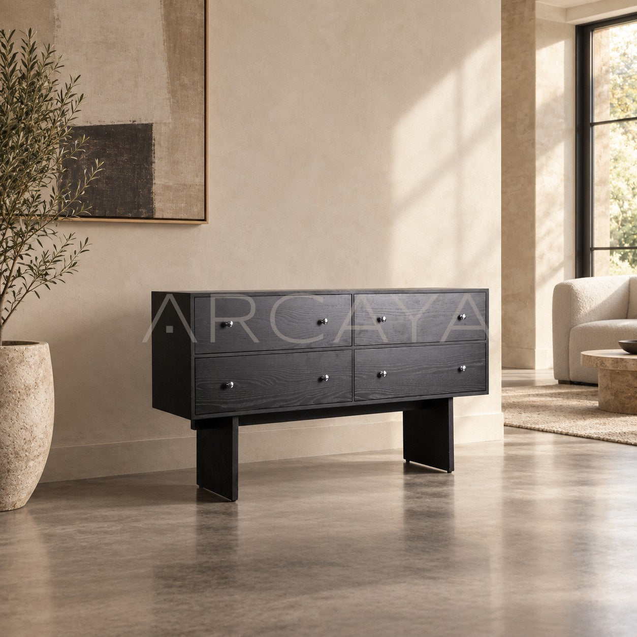 Dark Chest Of Drawers
