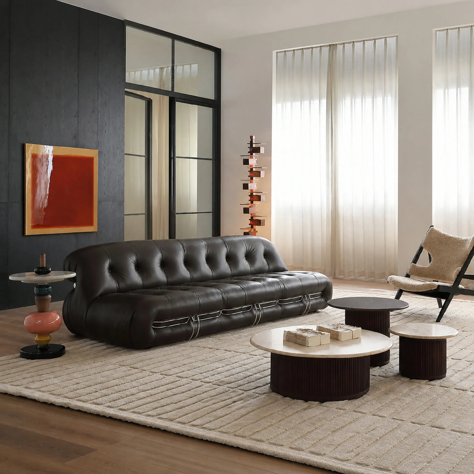 S344 Sofa in a finished interior.