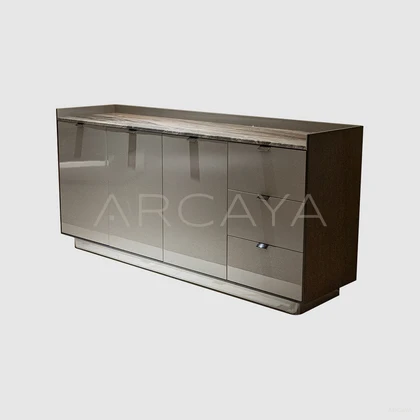 Luma Ivory Cabinet - front view 04