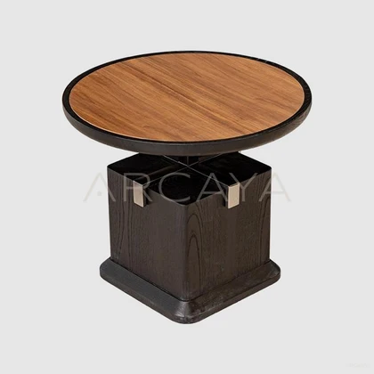 Maren Onyx Coffee Table - front view 04