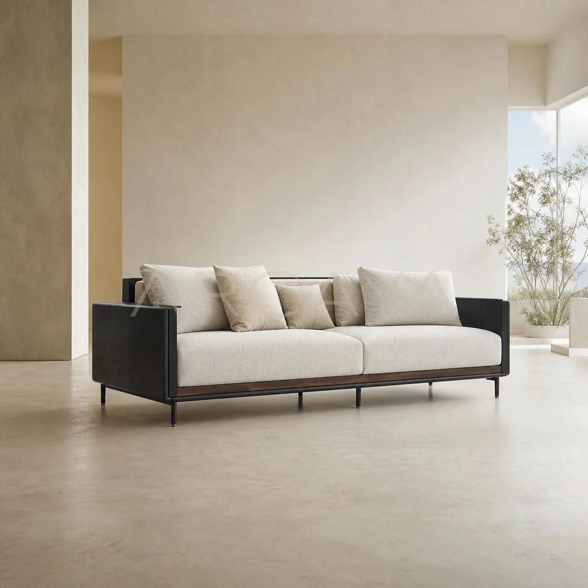 Elara Hill Straight Sofa