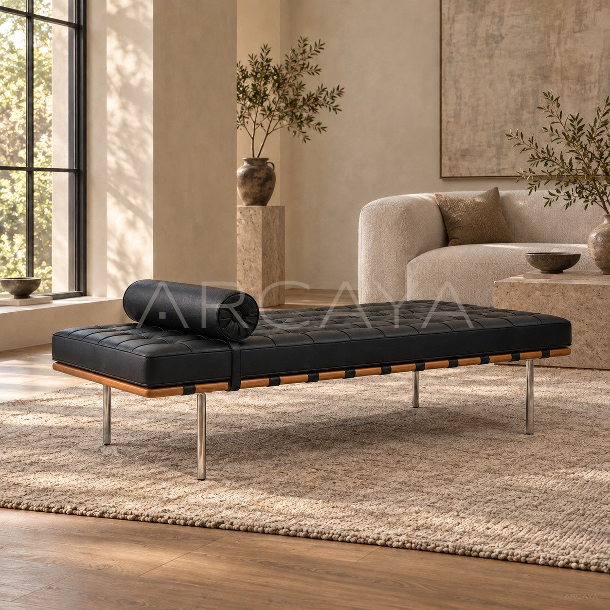 Art Leather M Bench - scene