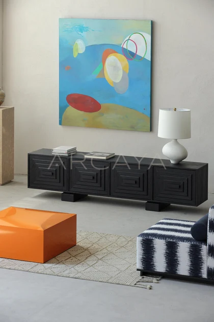 Celine Haven Media Console — interior view 03