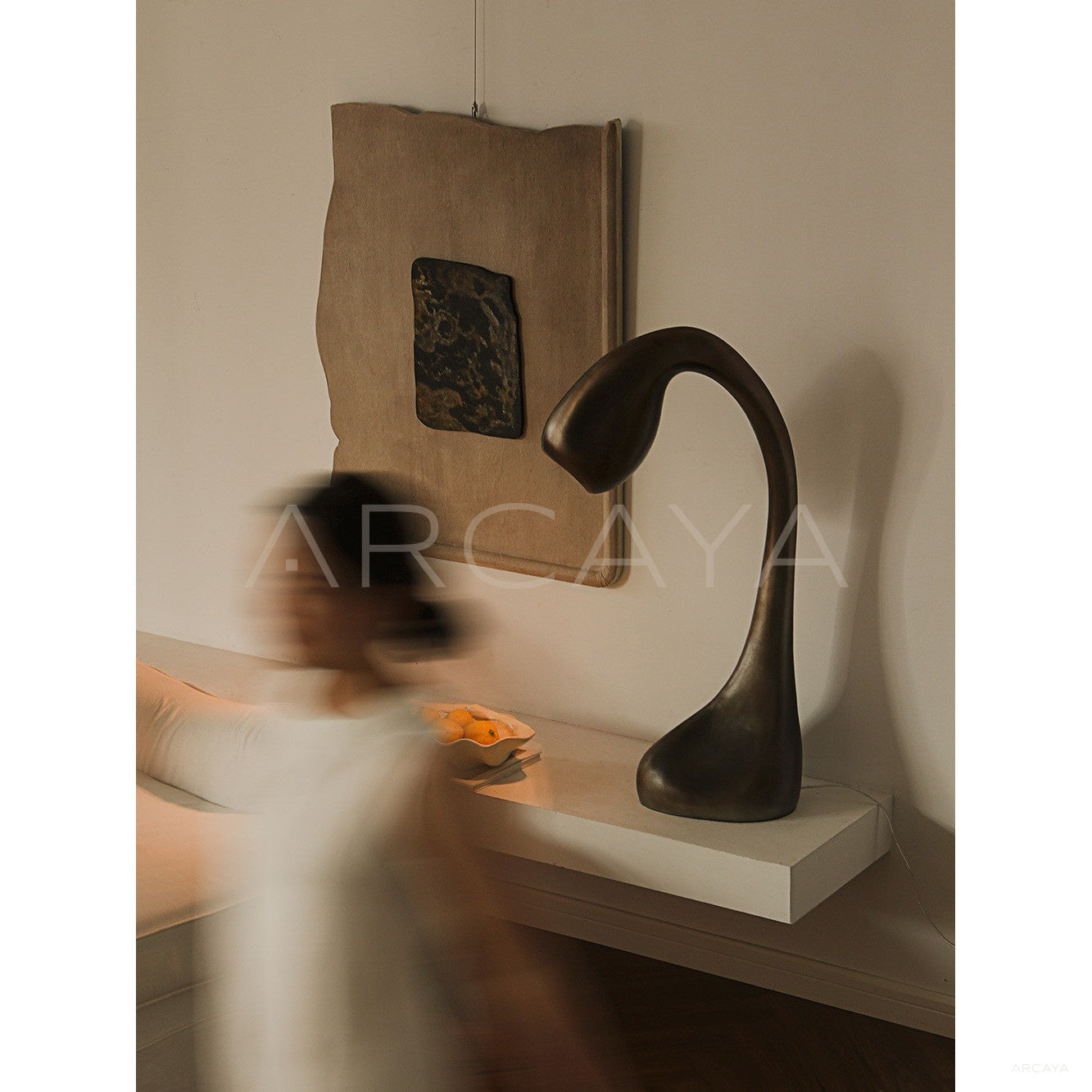 Organic Form Lamp — Table Lighting - scene