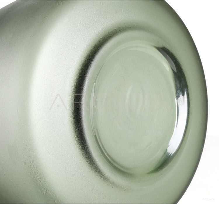 Vintage Glass Hydroponic Vase - detail