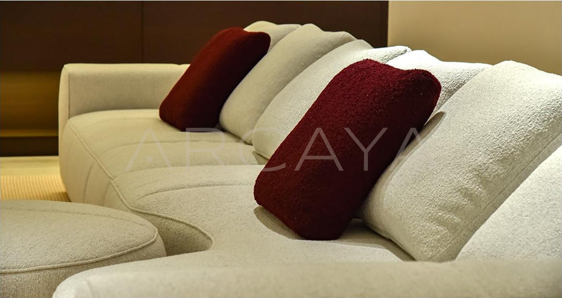 Petra Cedar Straight Sofa
