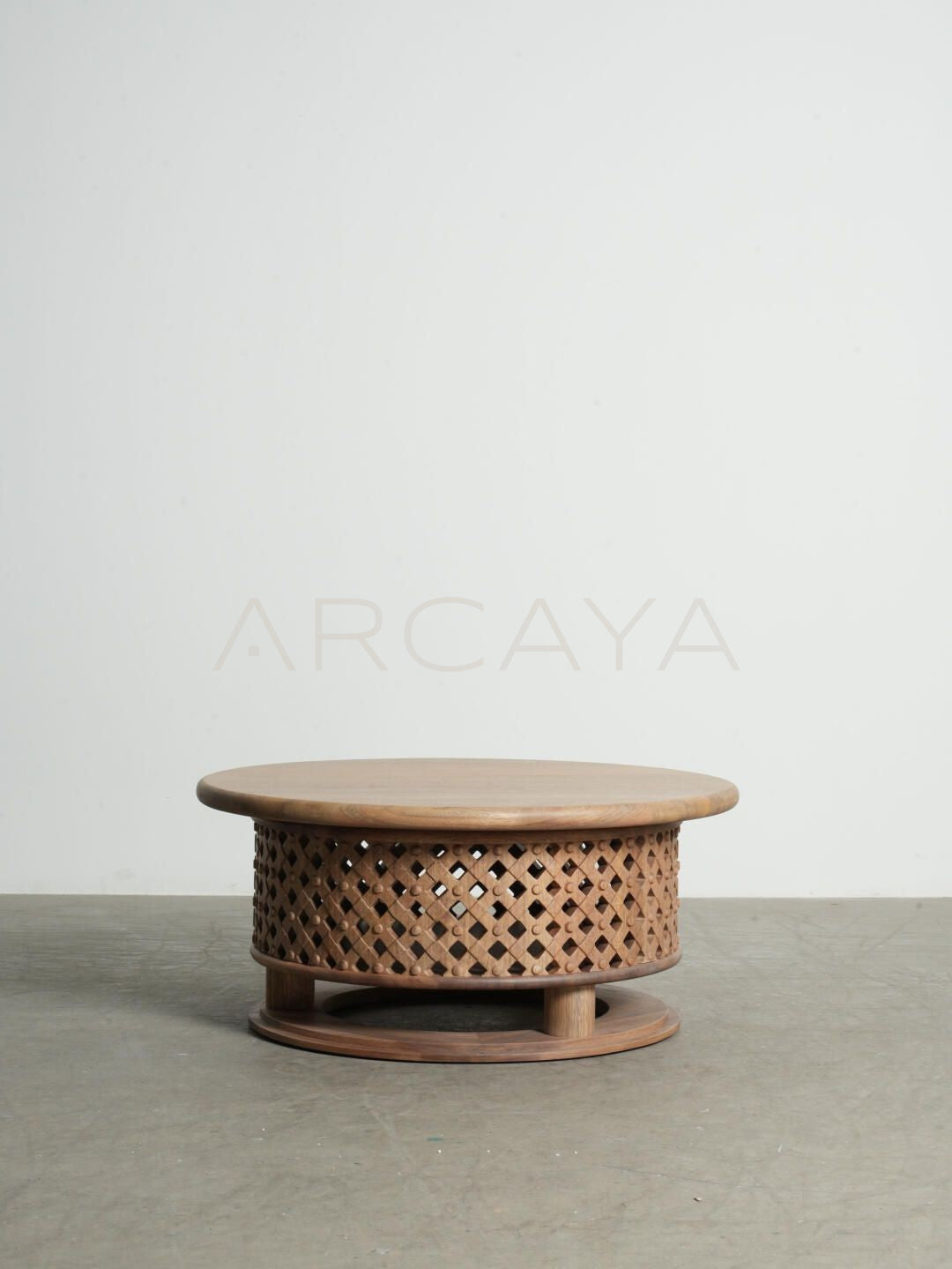 Artistic Round Coffee Table 2 - scene