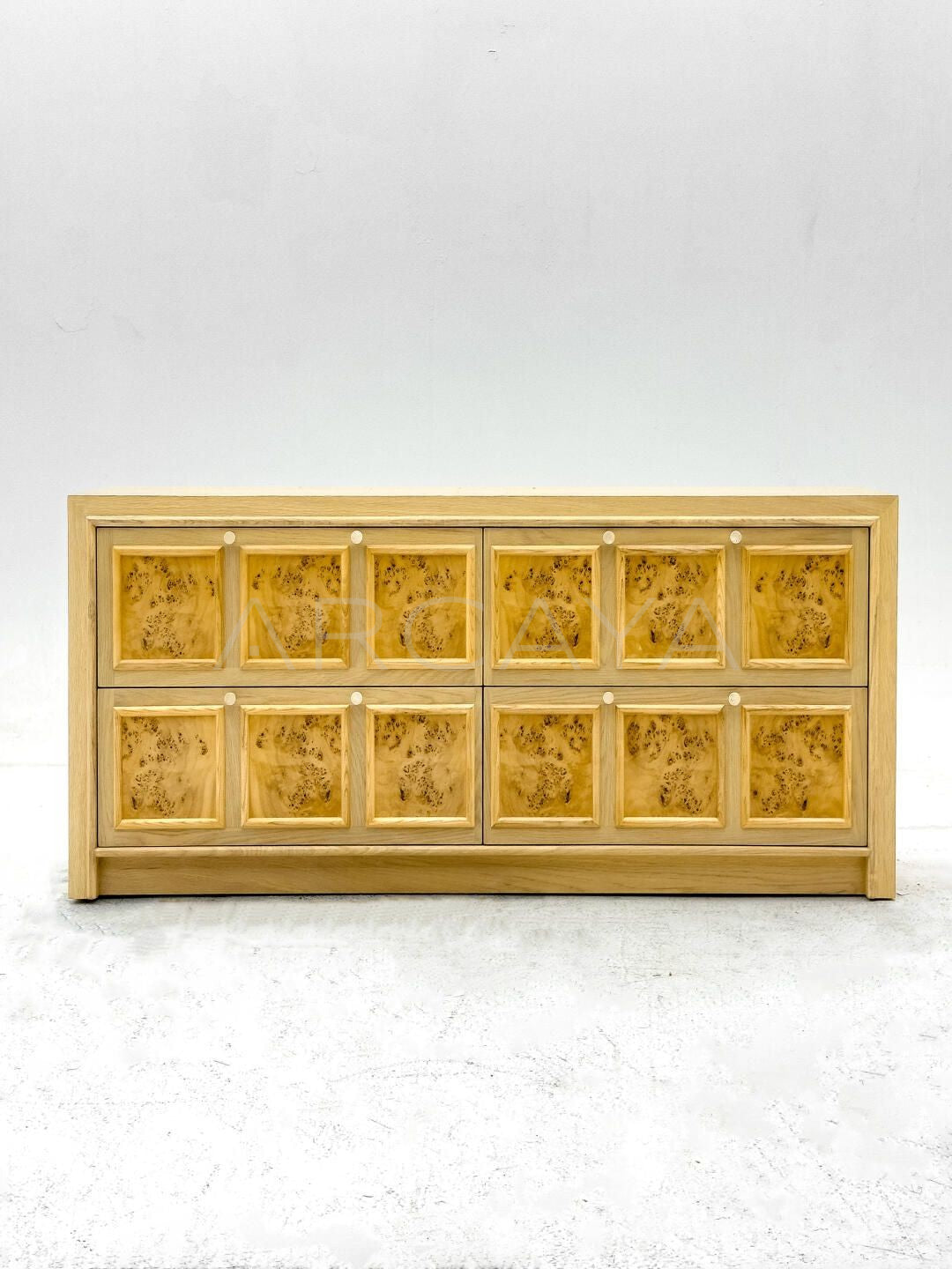 Custom Solid Wood Storage Cabinet - scene