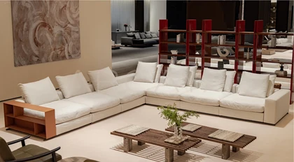 Petra Cove Straight Sofa - front view 04