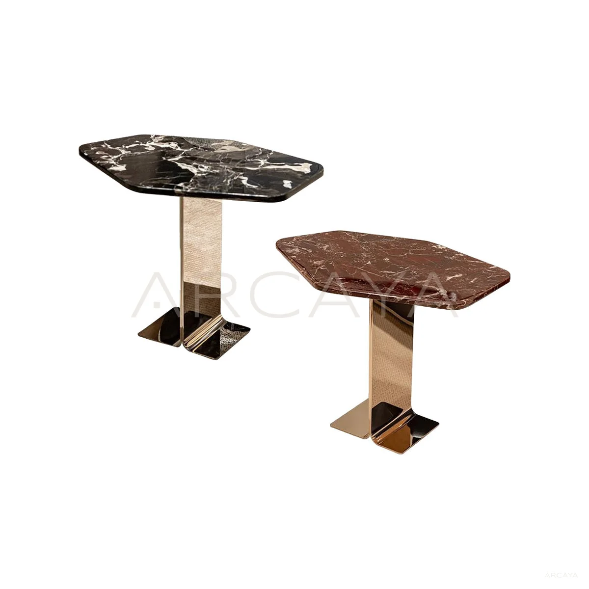 Maren Noir Coffee Table - product view on a white background 01