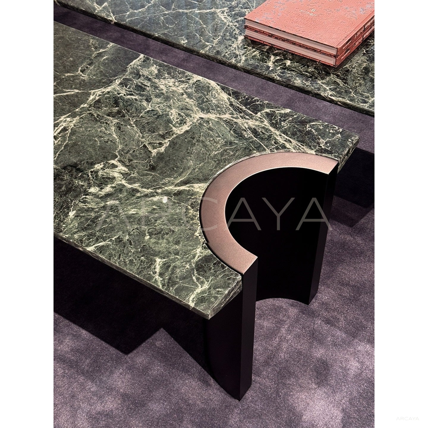 Green Marble Piece — Coffee Table - scene