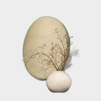 Flora Haven Decorative Object — neutral background 01