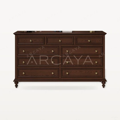 Edward Nine-Drawer Dresser — view 01