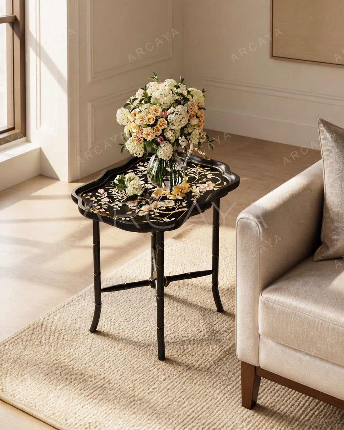Carter Painted Side Table