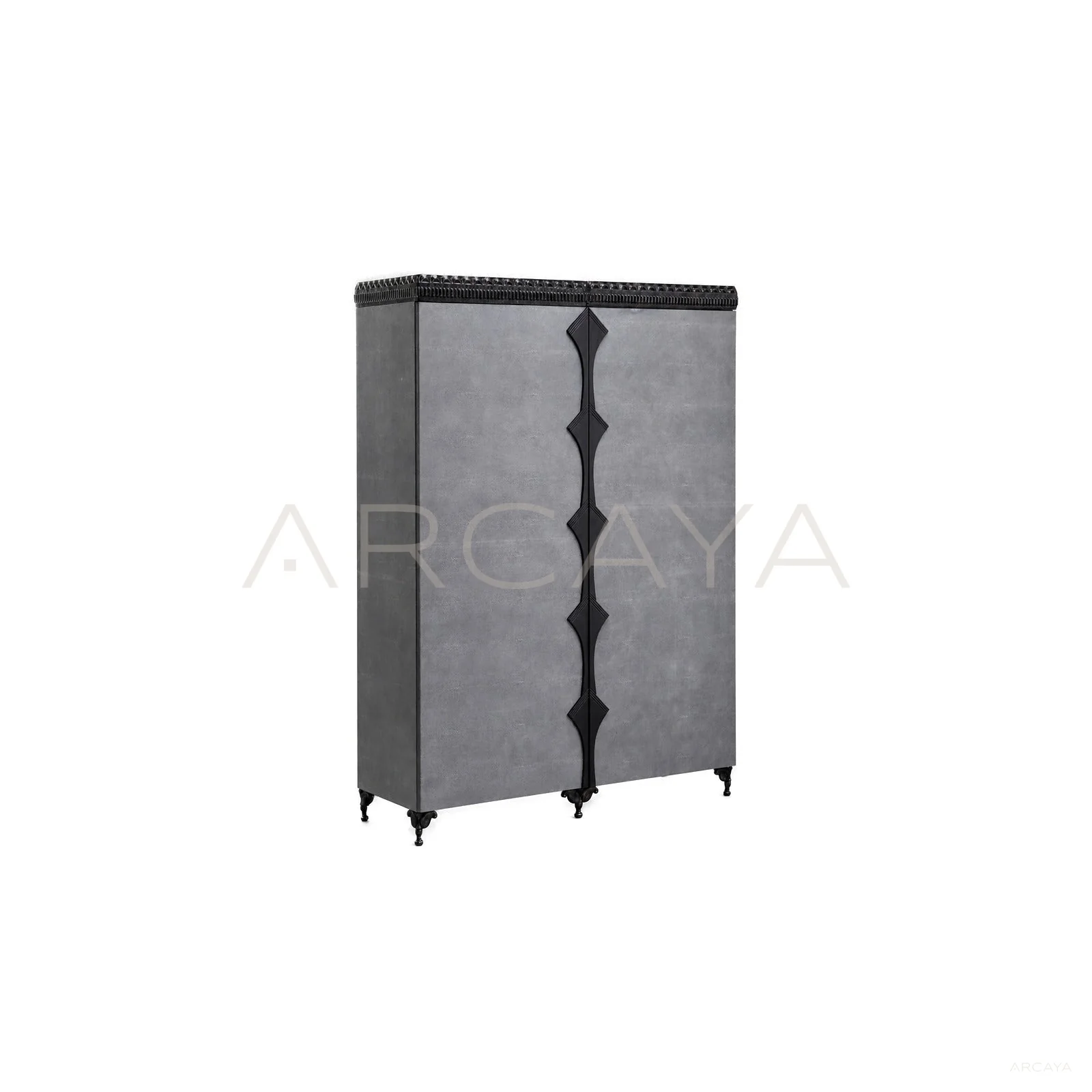 Amara Blanc Cabinet - product view on a white background 01