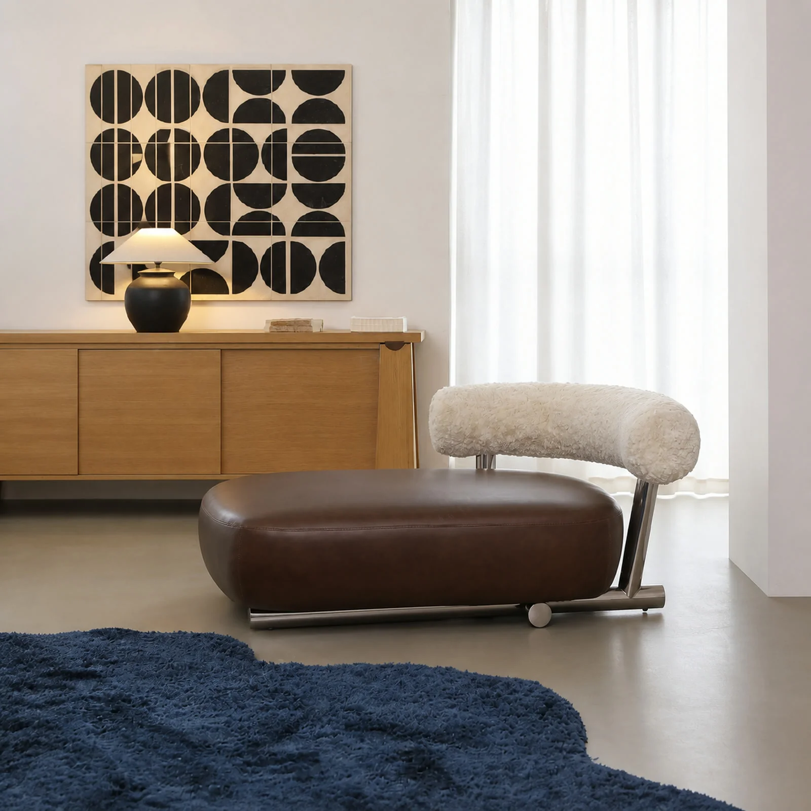 S343 Sofa in a finished interior.