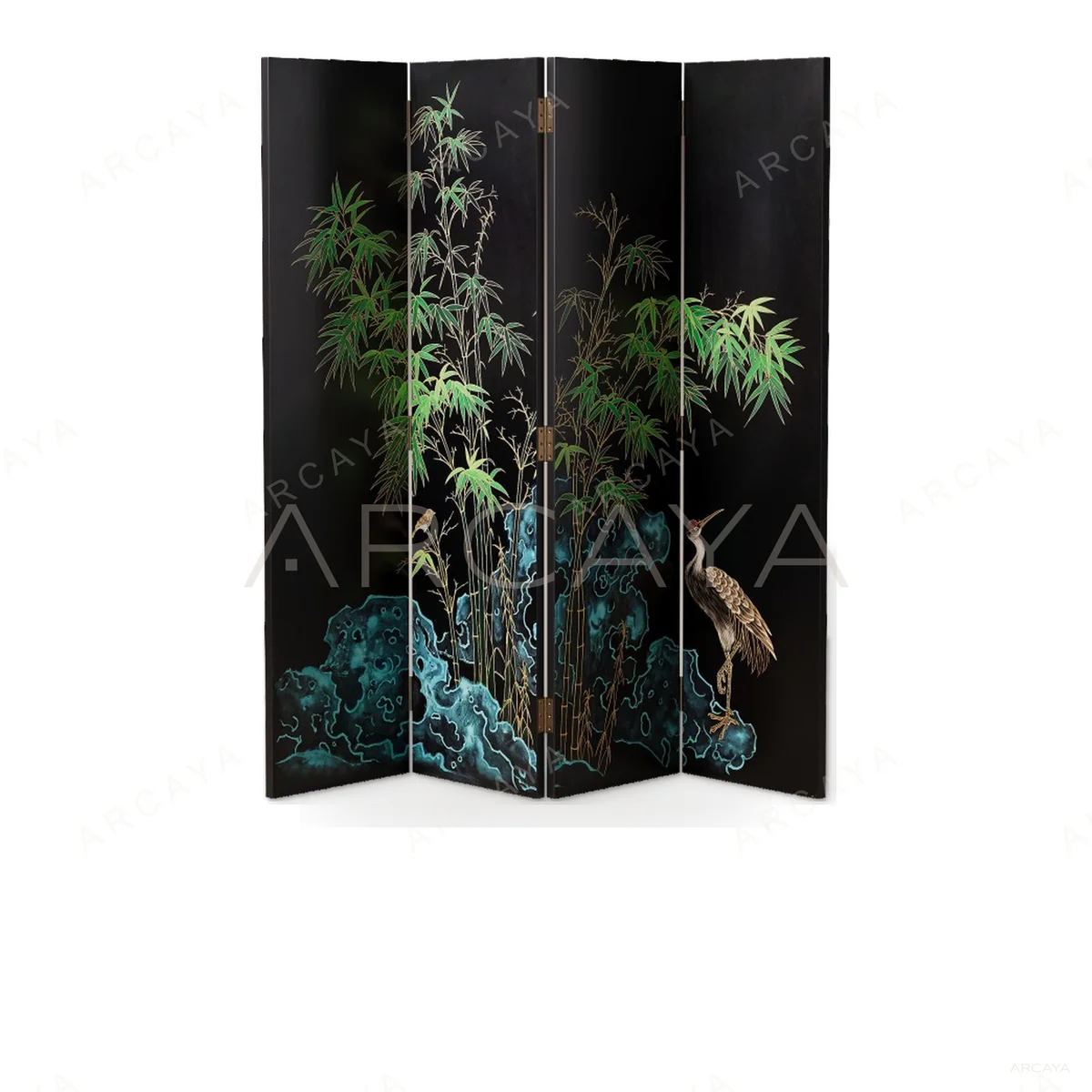 Bairia Painted Screen