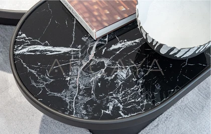 Mira Pearl Coffee Table - front view 02