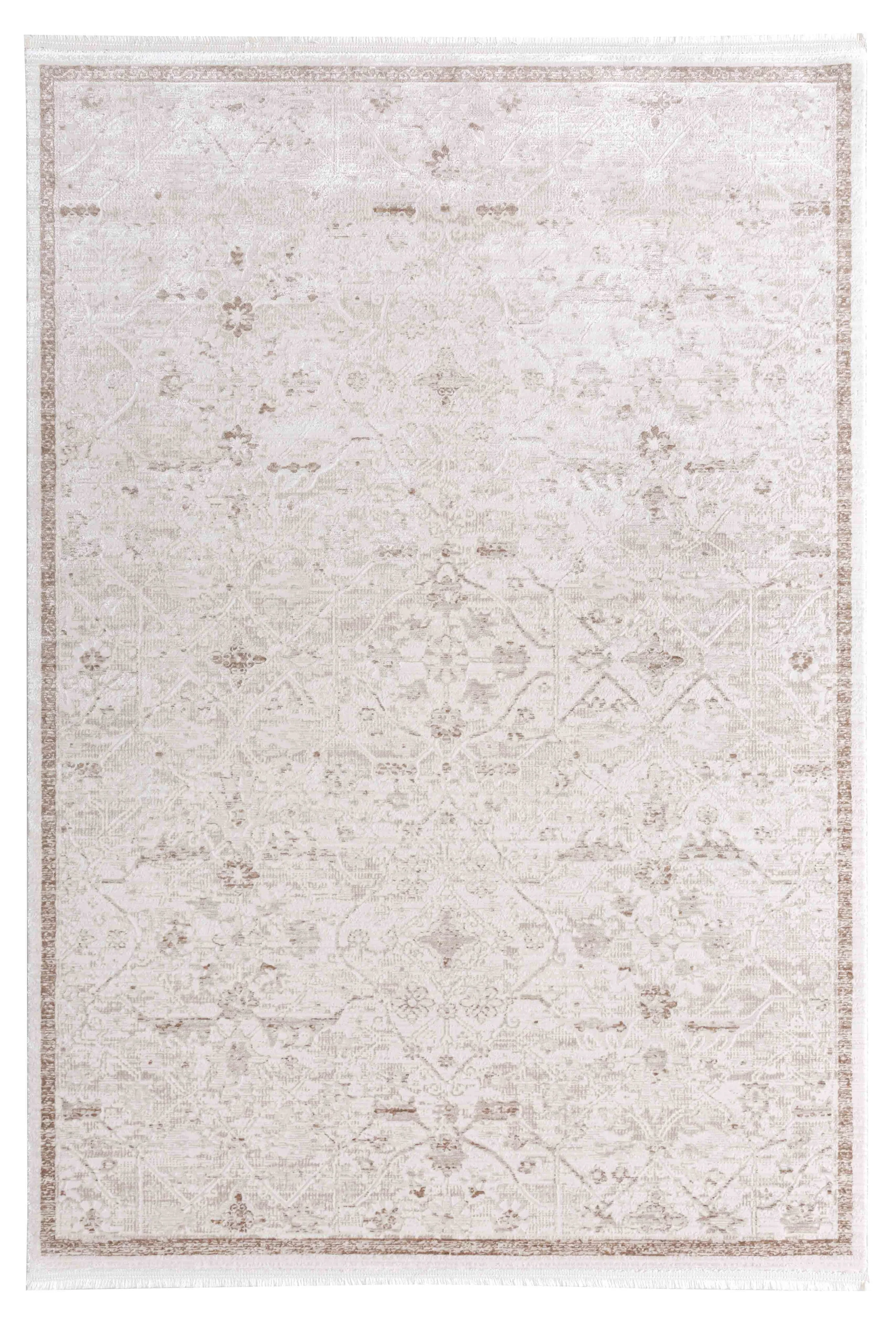 Delicate Cove Area Rug in a finished interior.