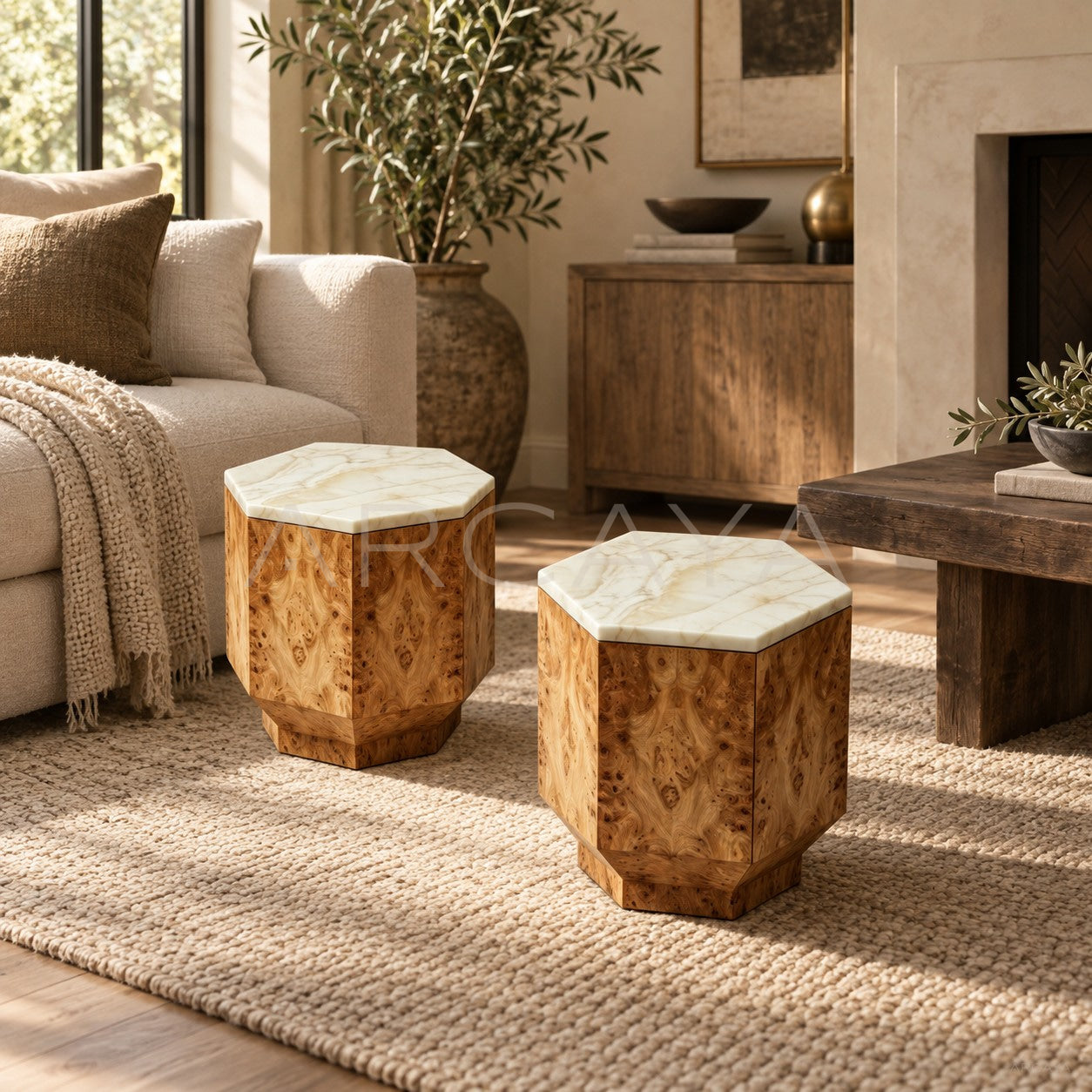 Yulinglong Jade Furniture — Side Table - scene