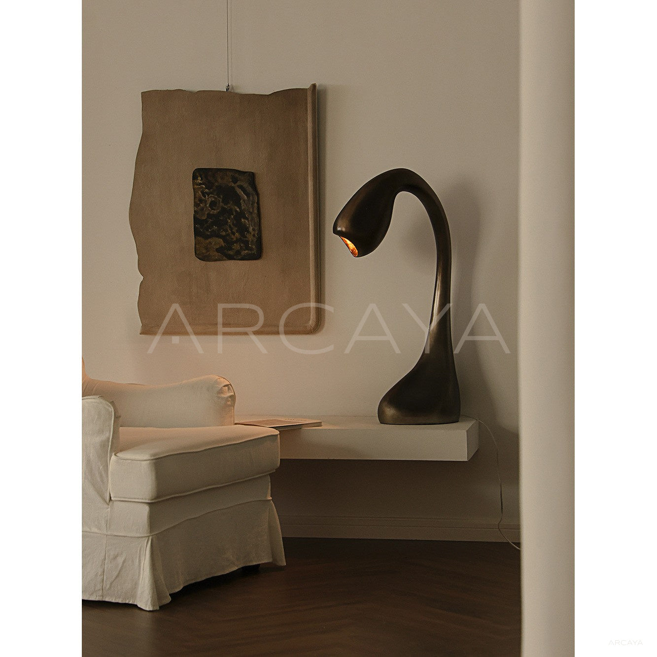 Organic Form Lamp — Table Lighting - scene