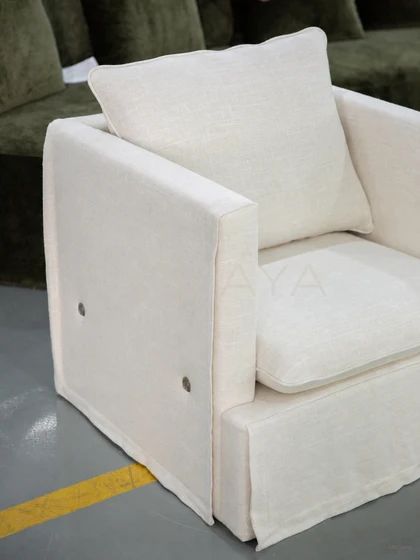 Haven Pearl Lounge Chair - front view 04