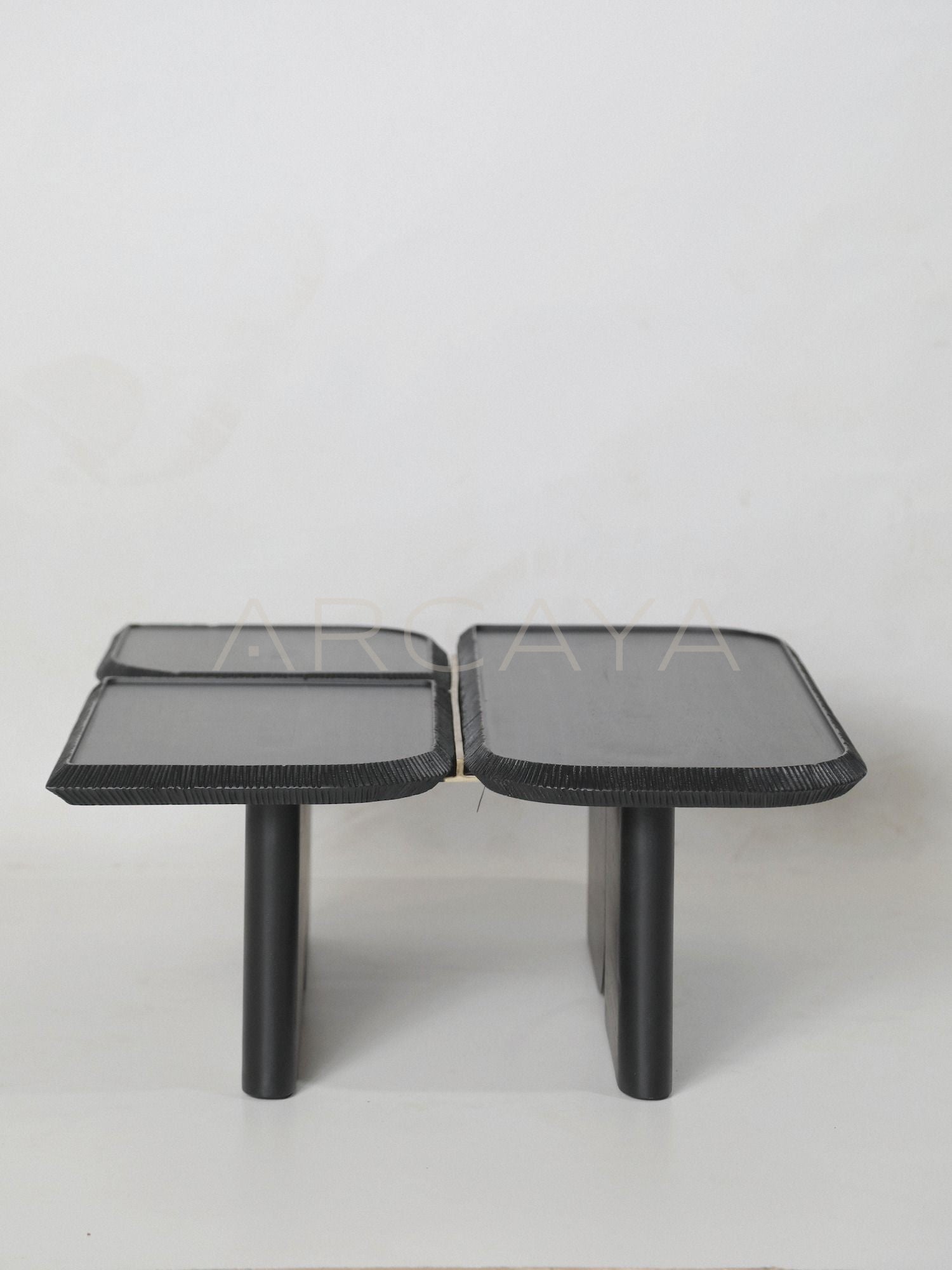 Yiduo Wave Geometric Coffee Table - scene