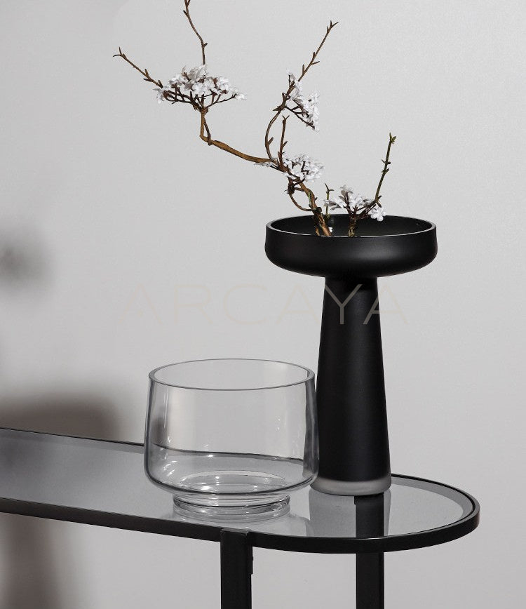 Vintage Glass Hydroponic Vase - scene