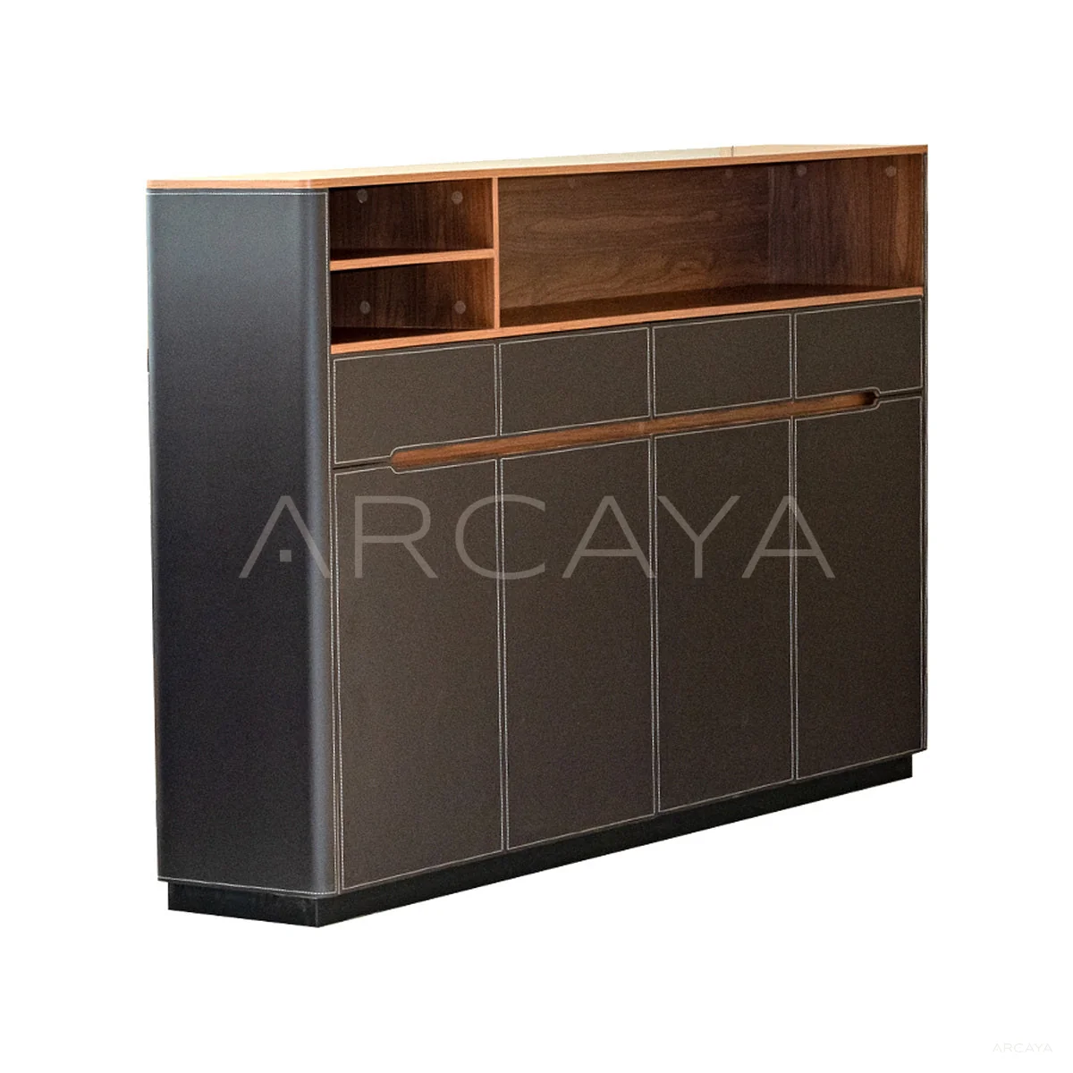 Luma Elm Cabinet - product view on a white background 01