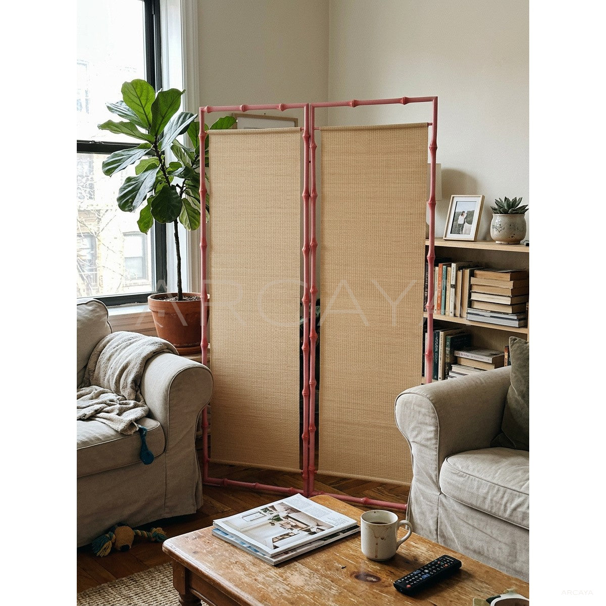 Versatile Home Folding Screen - scene