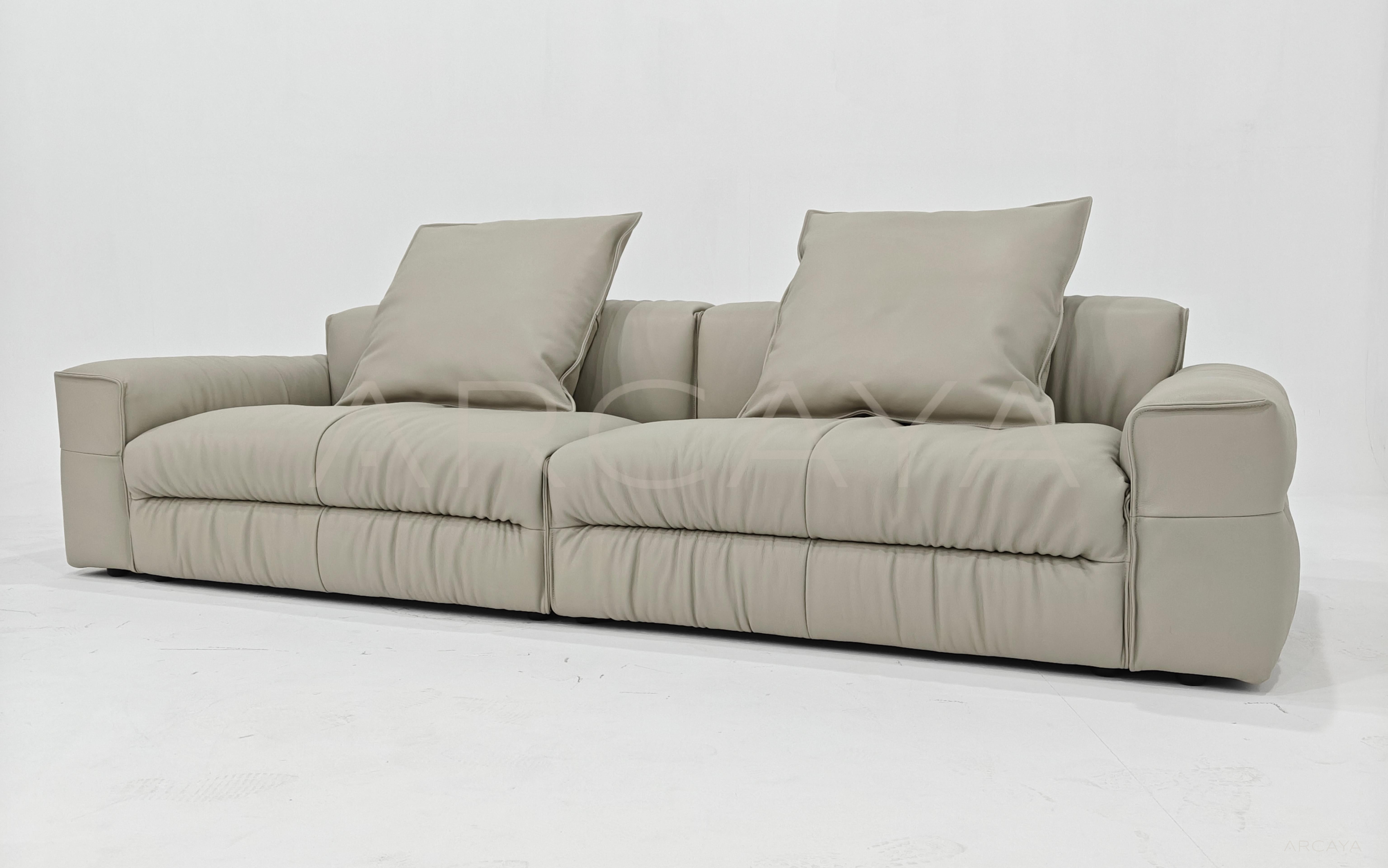 Isla Sand Straight Sofa