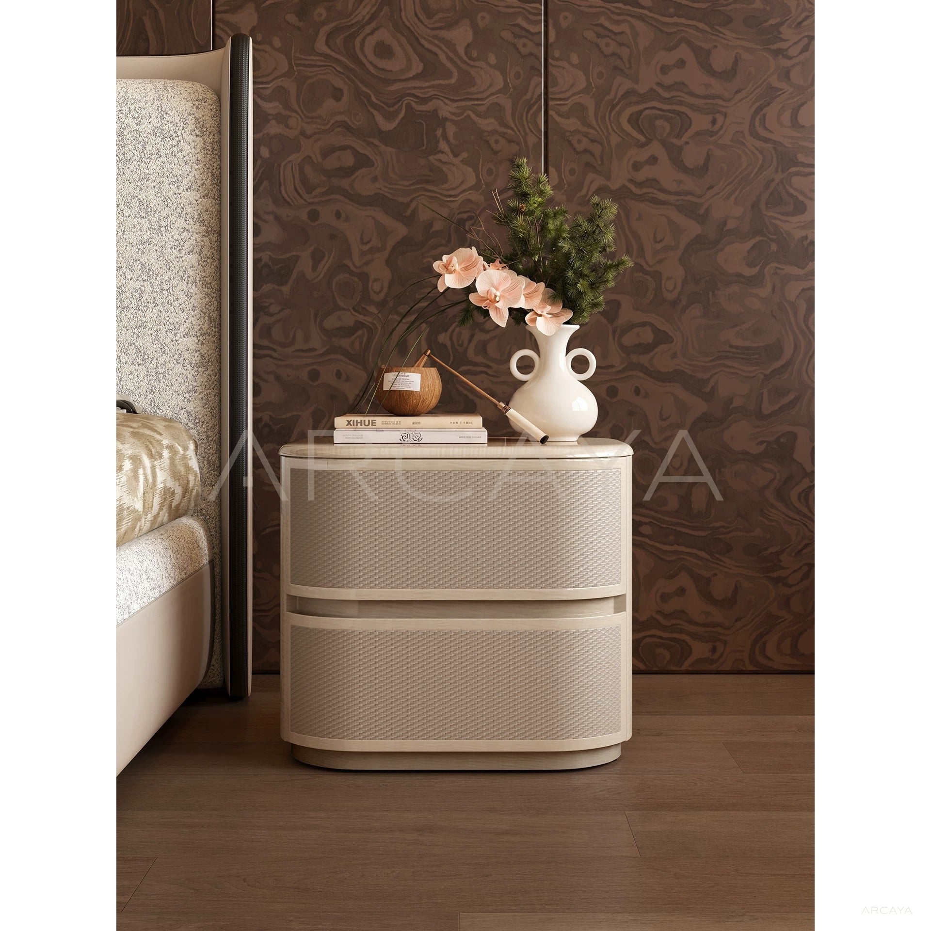Qiyu Nightstand - scene