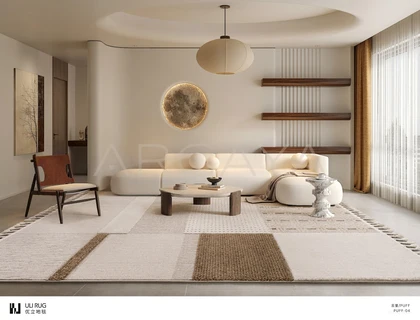 Puff Bloom Area Rug — product view 03