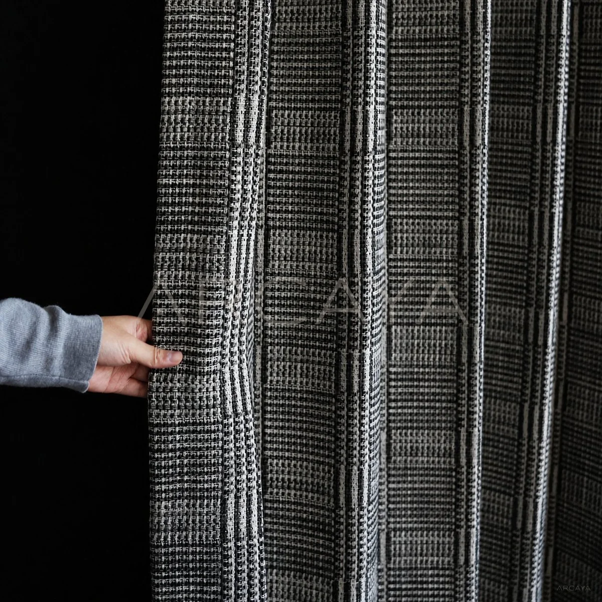 Halo Oak Curtain Panel