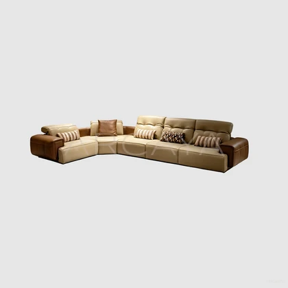 Orla Manor Straight Sofa - front view 04