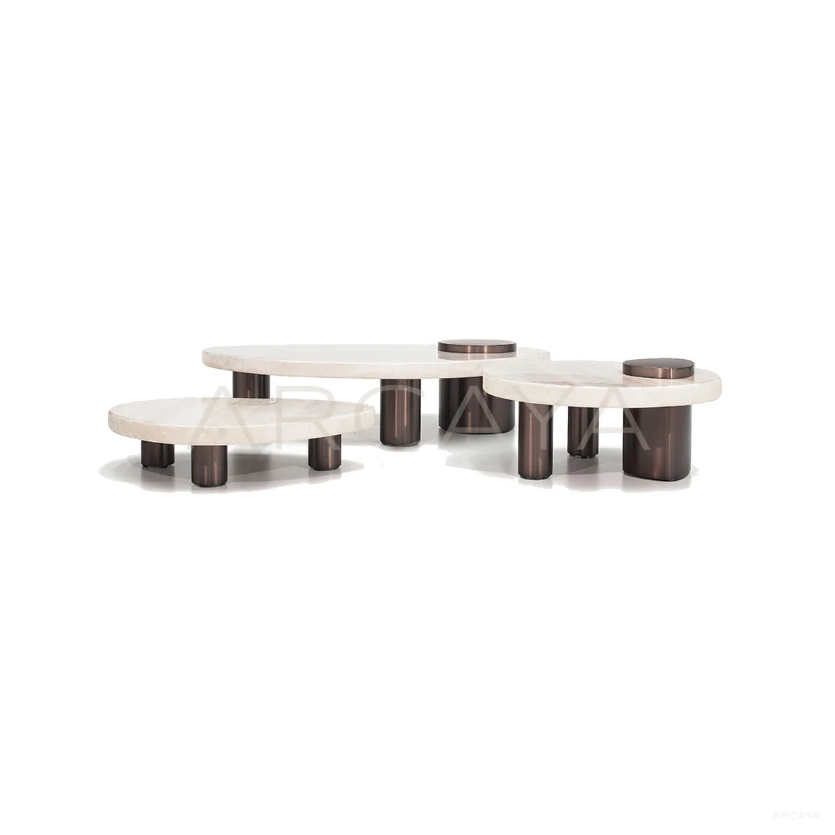 Maren Villa Coffee Table - product view on a white background 01