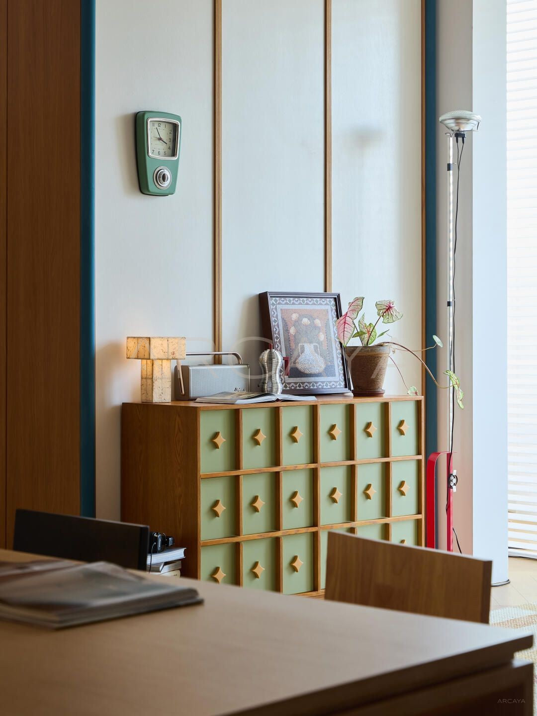 Matcha Green Chest Of Drawers - scene